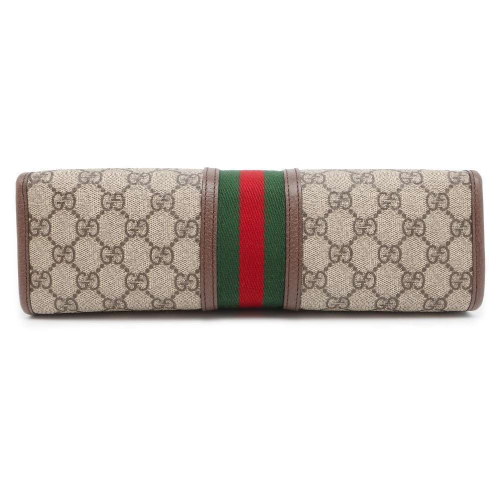 Gucci GG Supreme Ophidia Pouch Clutch Bag - Picture 3 of 11